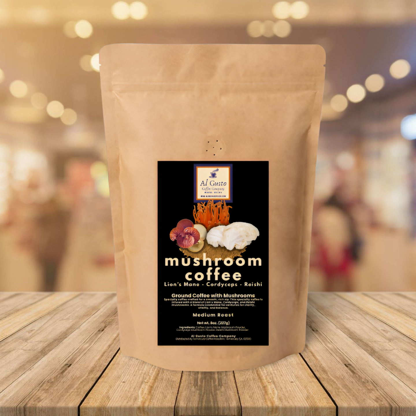 Mushroom Infused Coffee