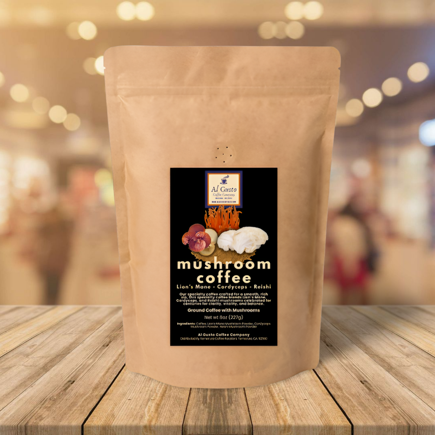Ground Mushroom Coffee (8oz)