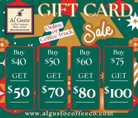 Al Gusto Coffee eGift Card