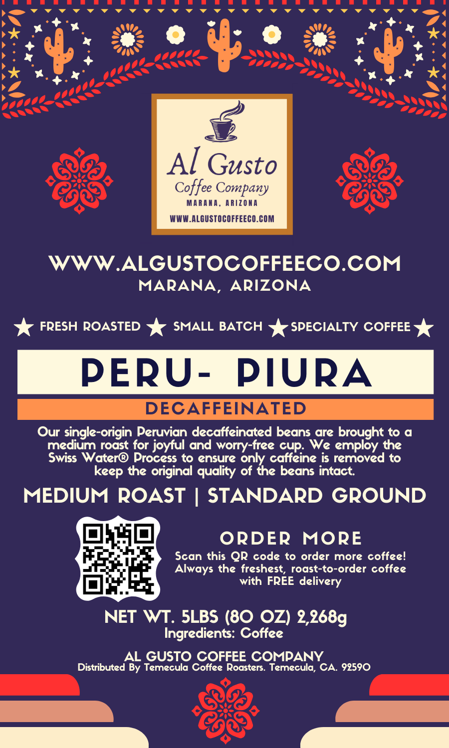Peru Decaf - 5LB