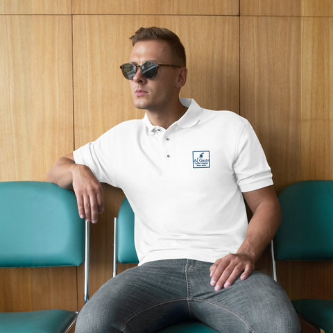 Al Gusto Coffee Men's Premium Polo - Light Colors