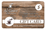 Al Gusto Coffee eGift Card